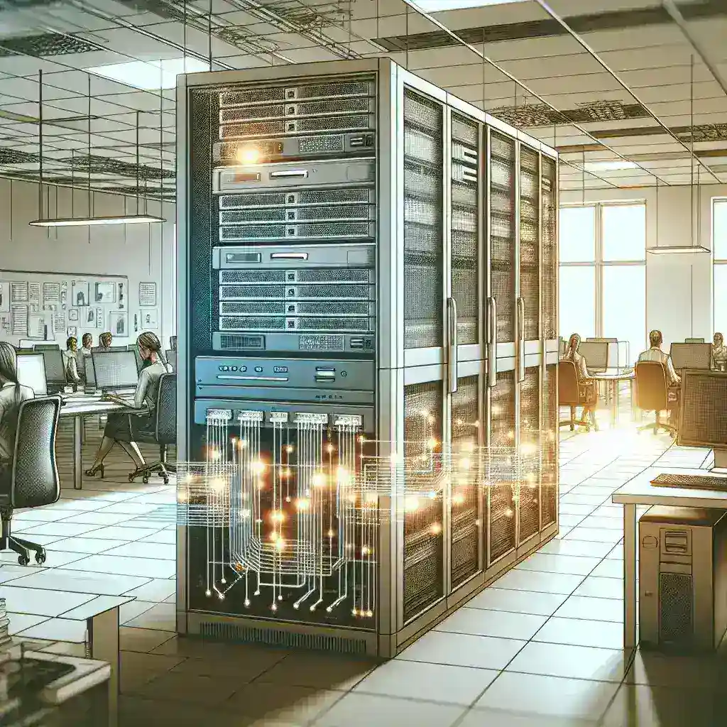 Can a print server be used in a business environment?