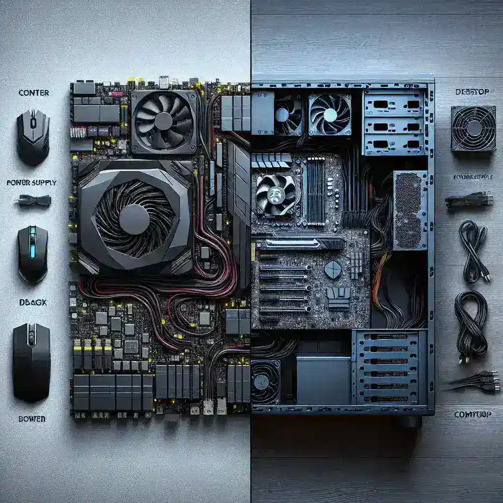 Does a Gaming Laptop Use a Different Type of Power Supply Compared to a Desktop?