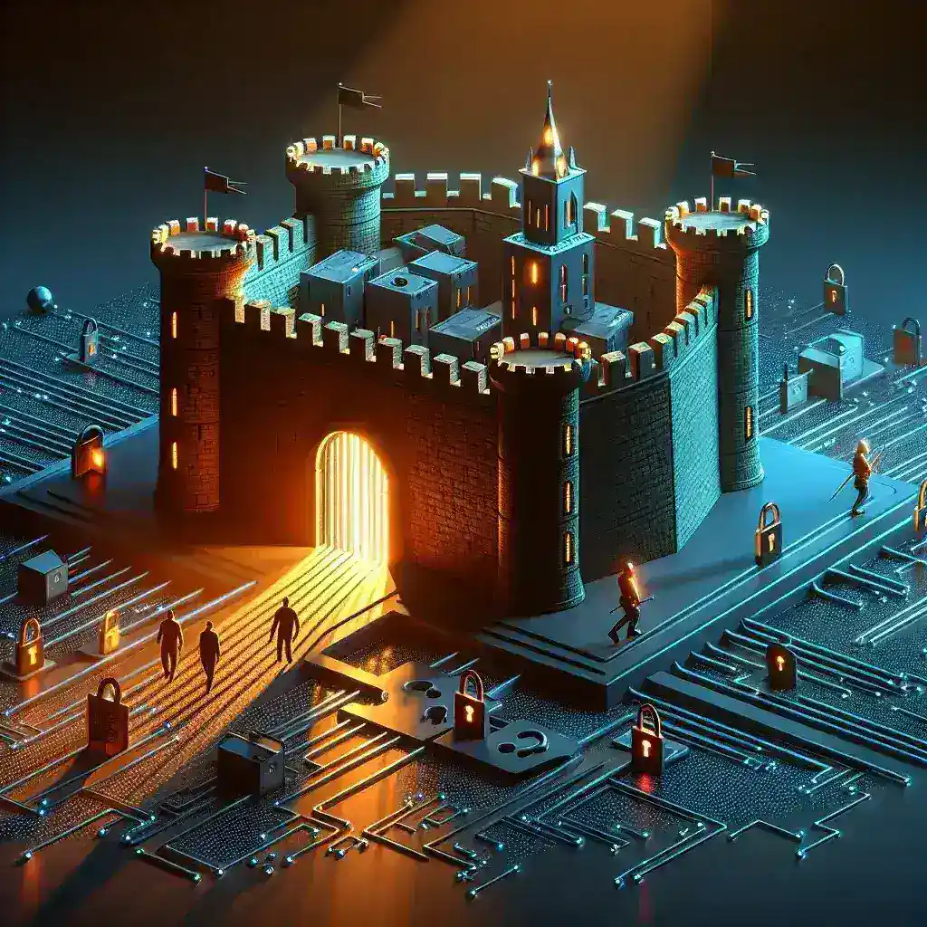How do you secure a print server from unauthorized access?