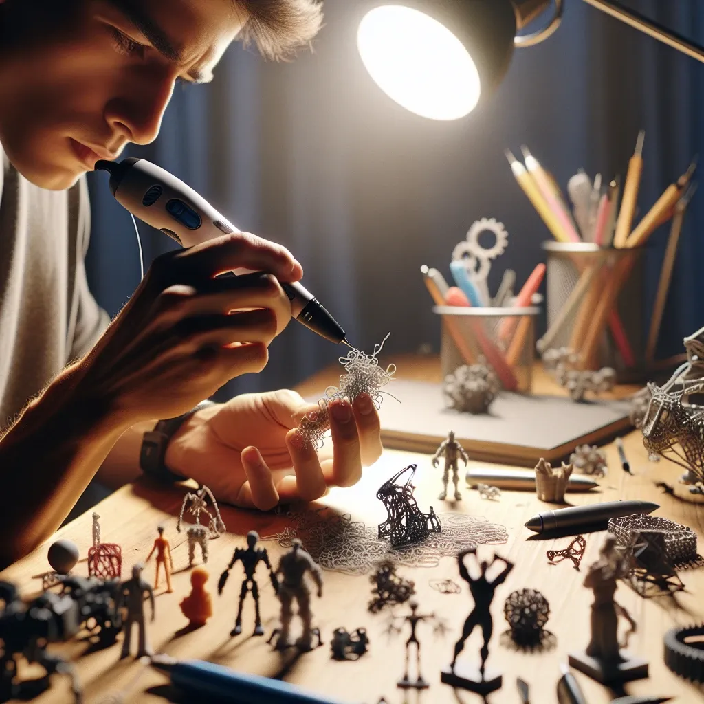 ¿Cómo crear modelos personalizados con bolígrafo 3D para proyectos de pasatiempos?