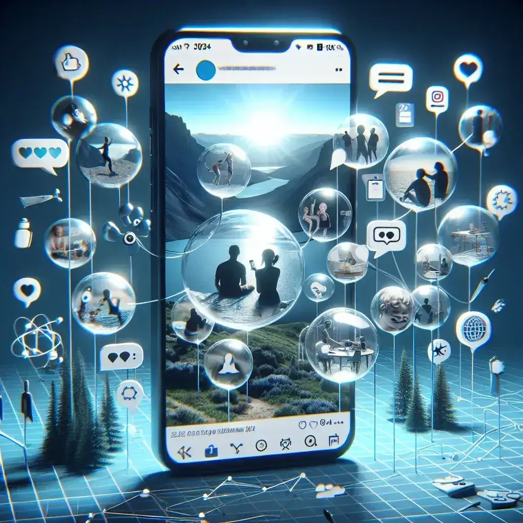"Person using a smartphone to view Instagram Stories anonymously, illustrating key techniques and tools for private story watching in 2024."